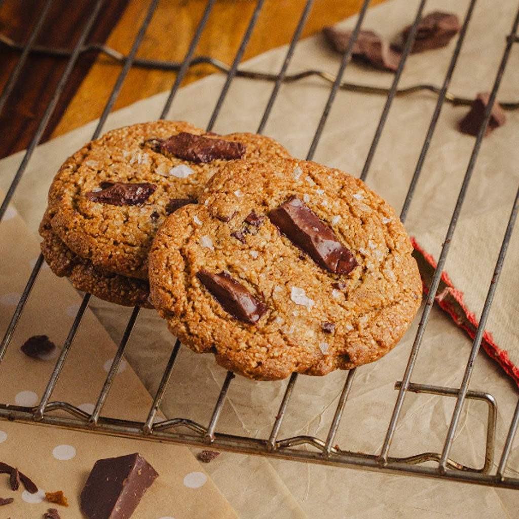 Almond chocolate chunk & Sea Salt cookies