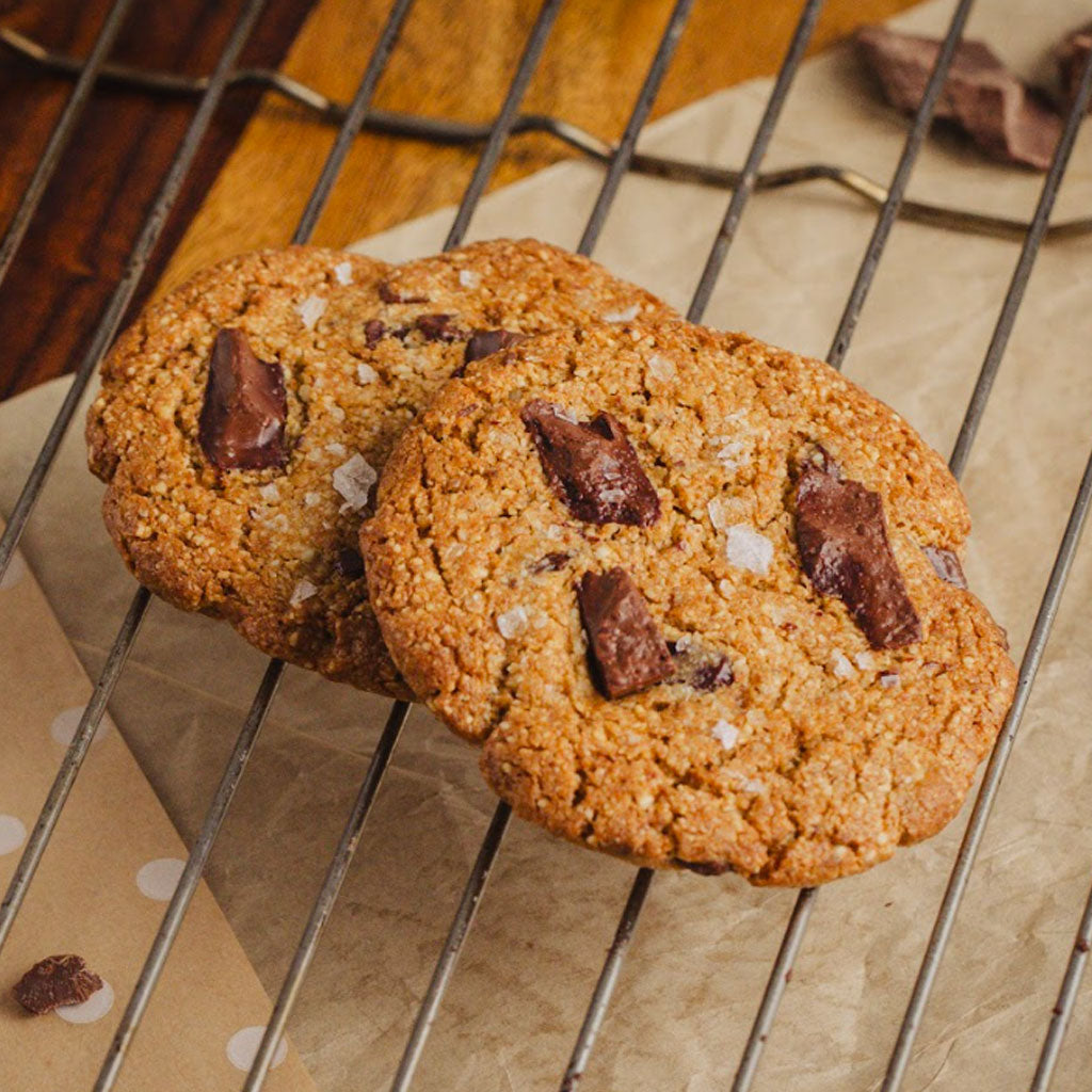 Almond chocolate chunk & Sea Salt cookies