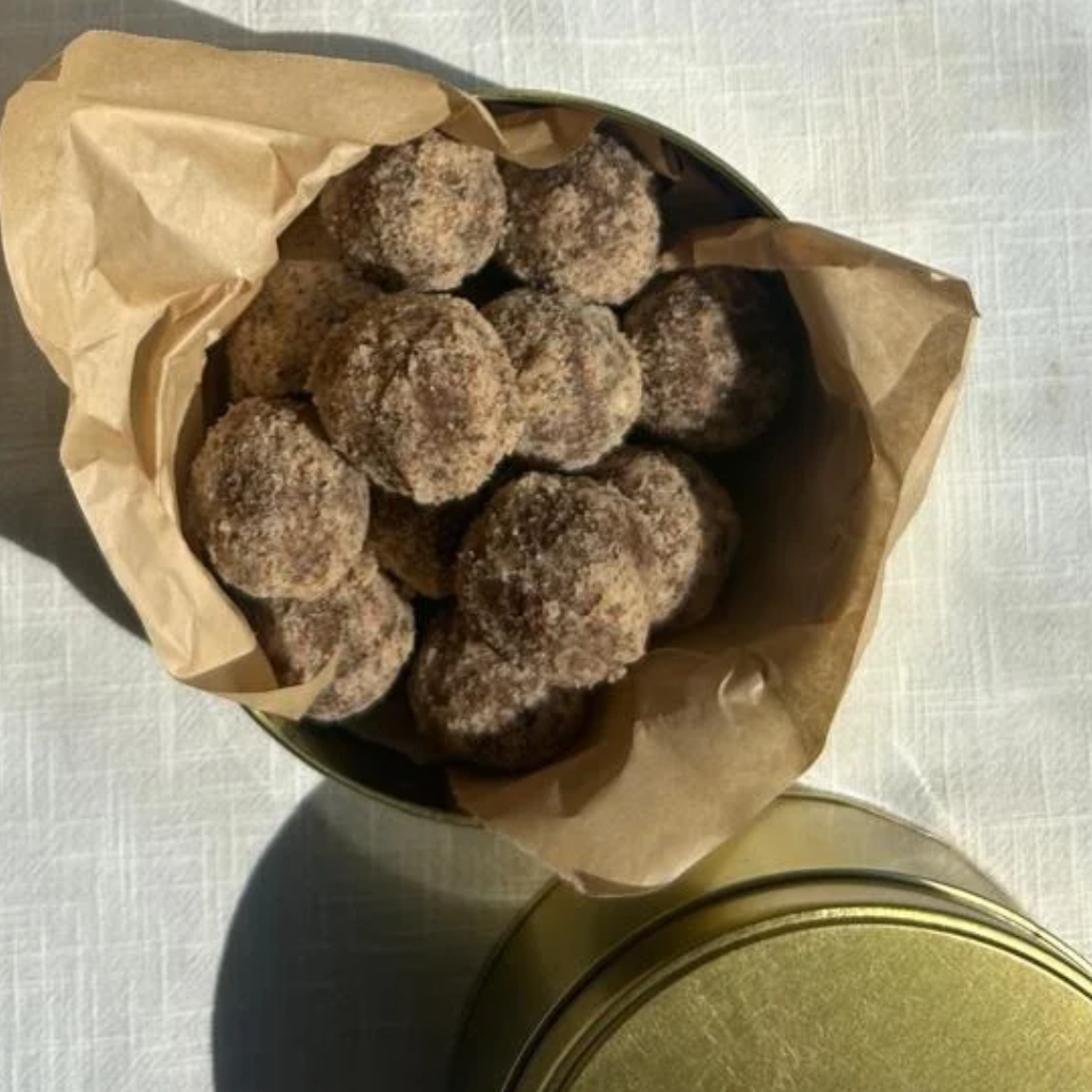 Coconut and almond ladoo Tin