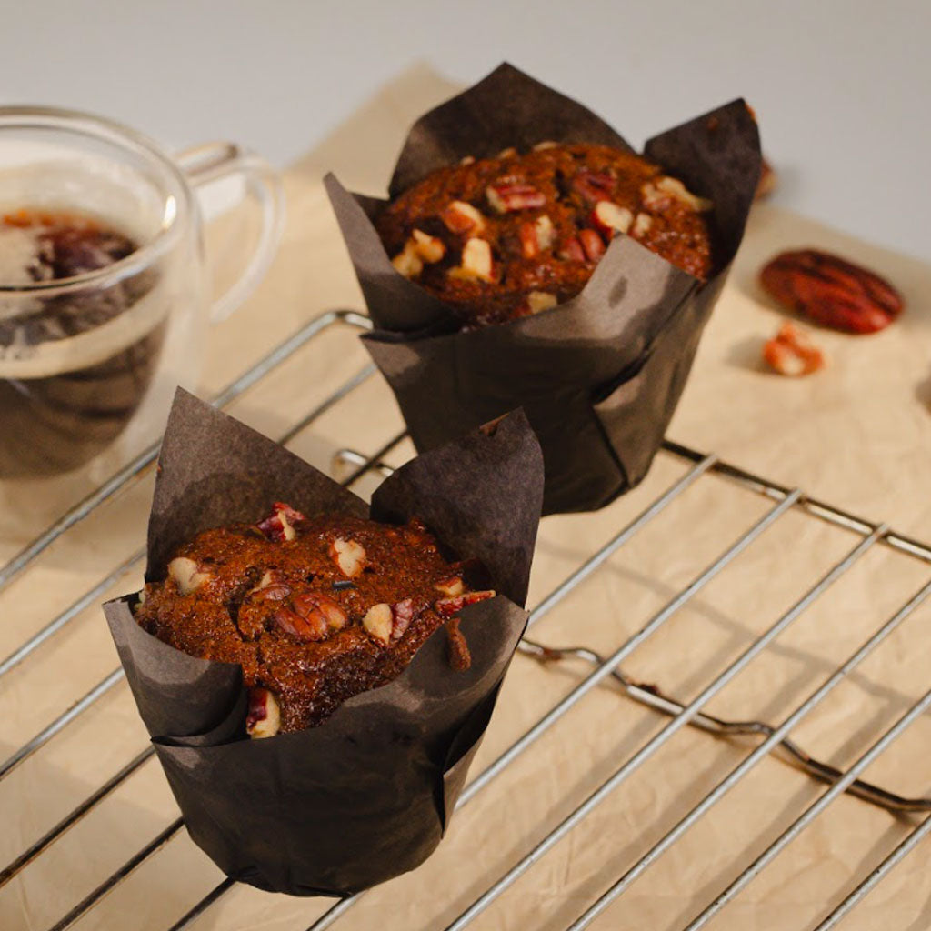 Carrot & Pecan loaf & muffin