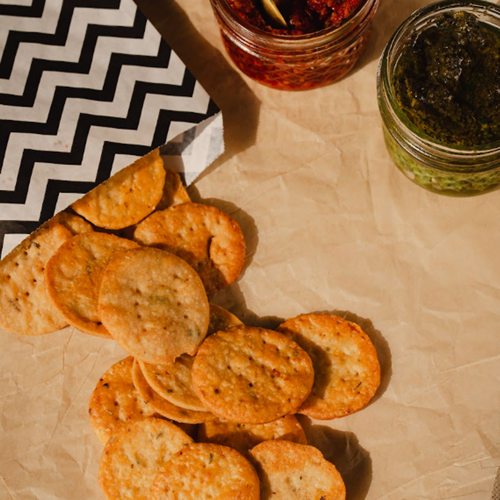 Cheddar cheese biscuits