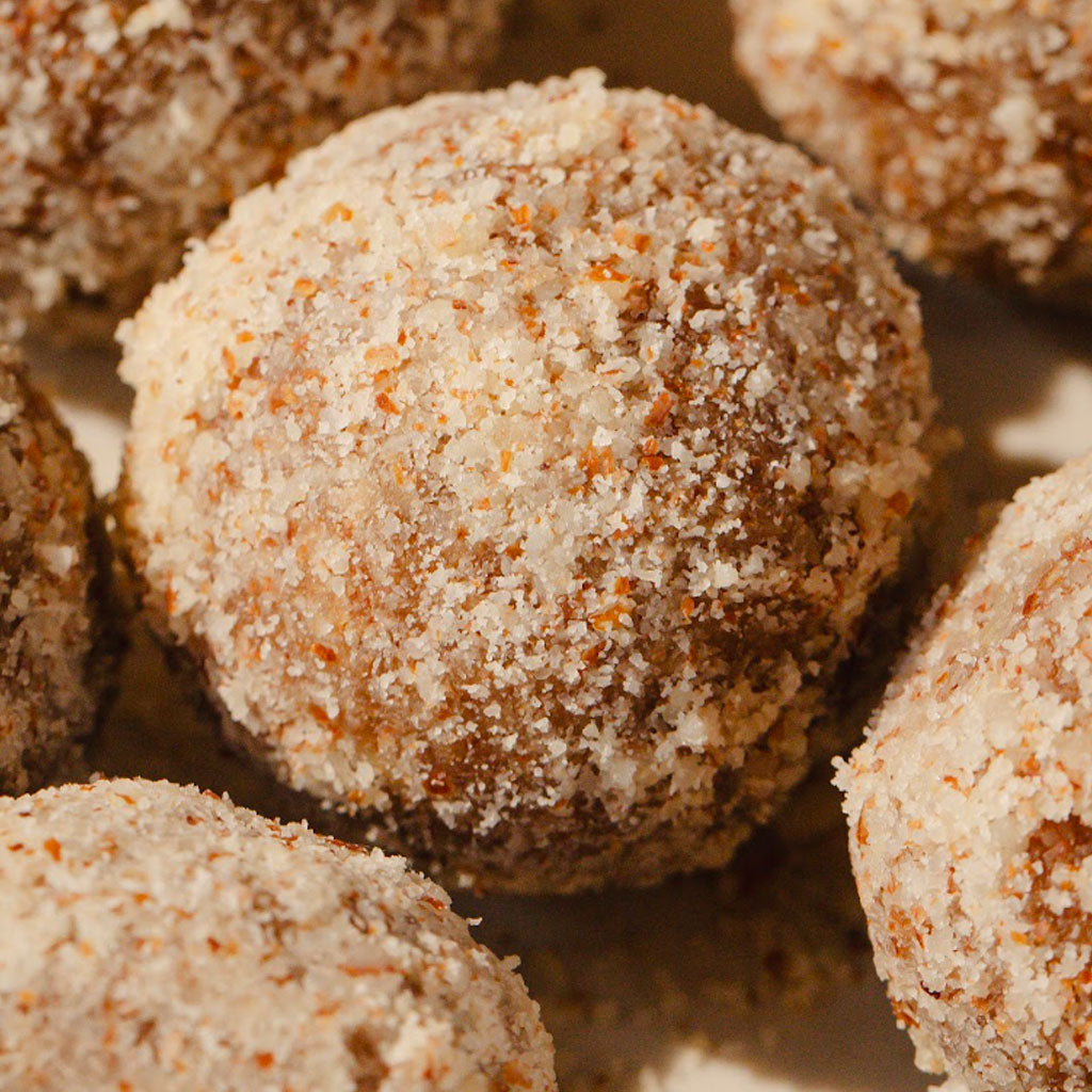 Almond & coconut ladoos