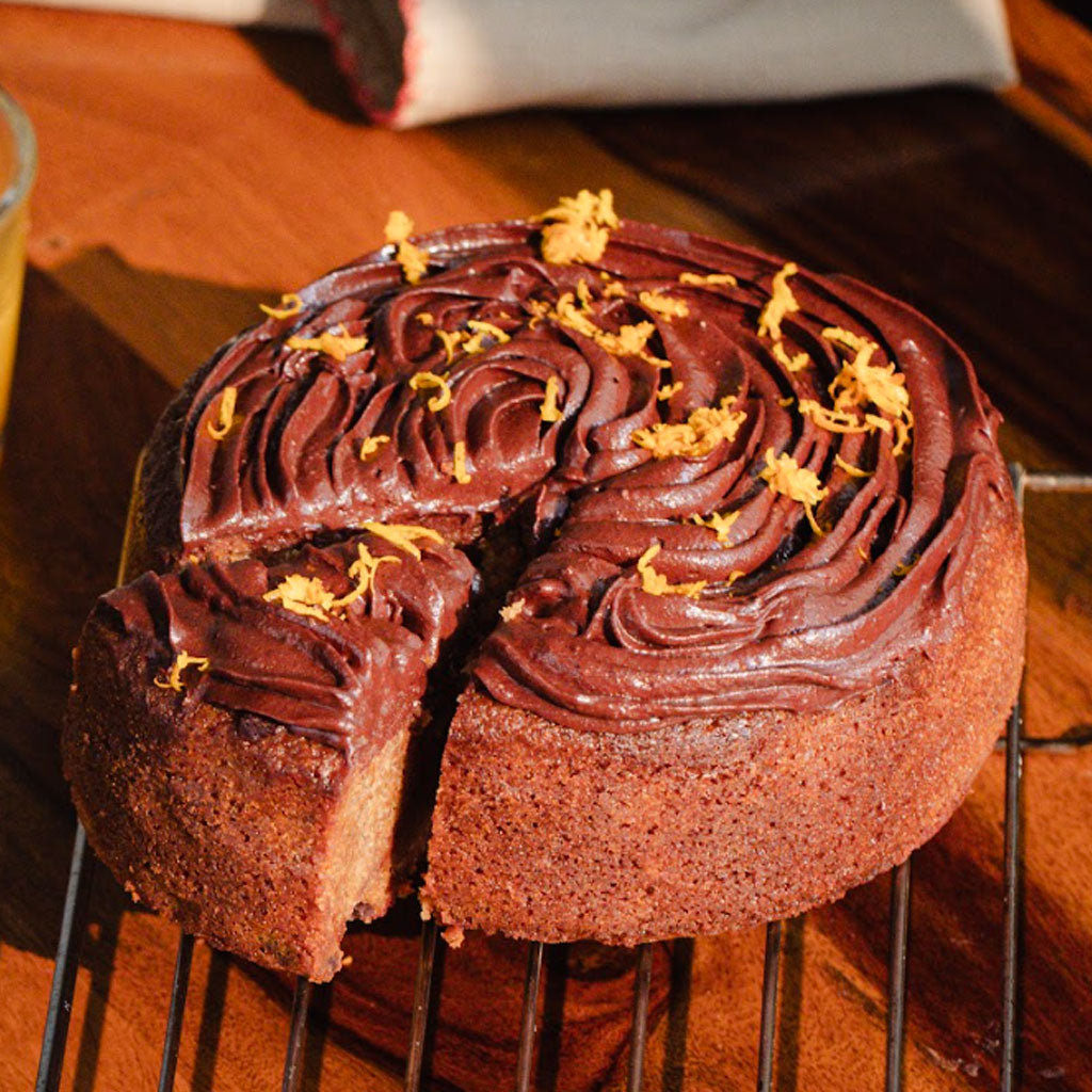 Orange & almond cake