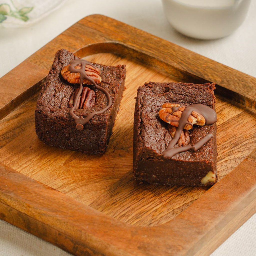 Pecan brownies