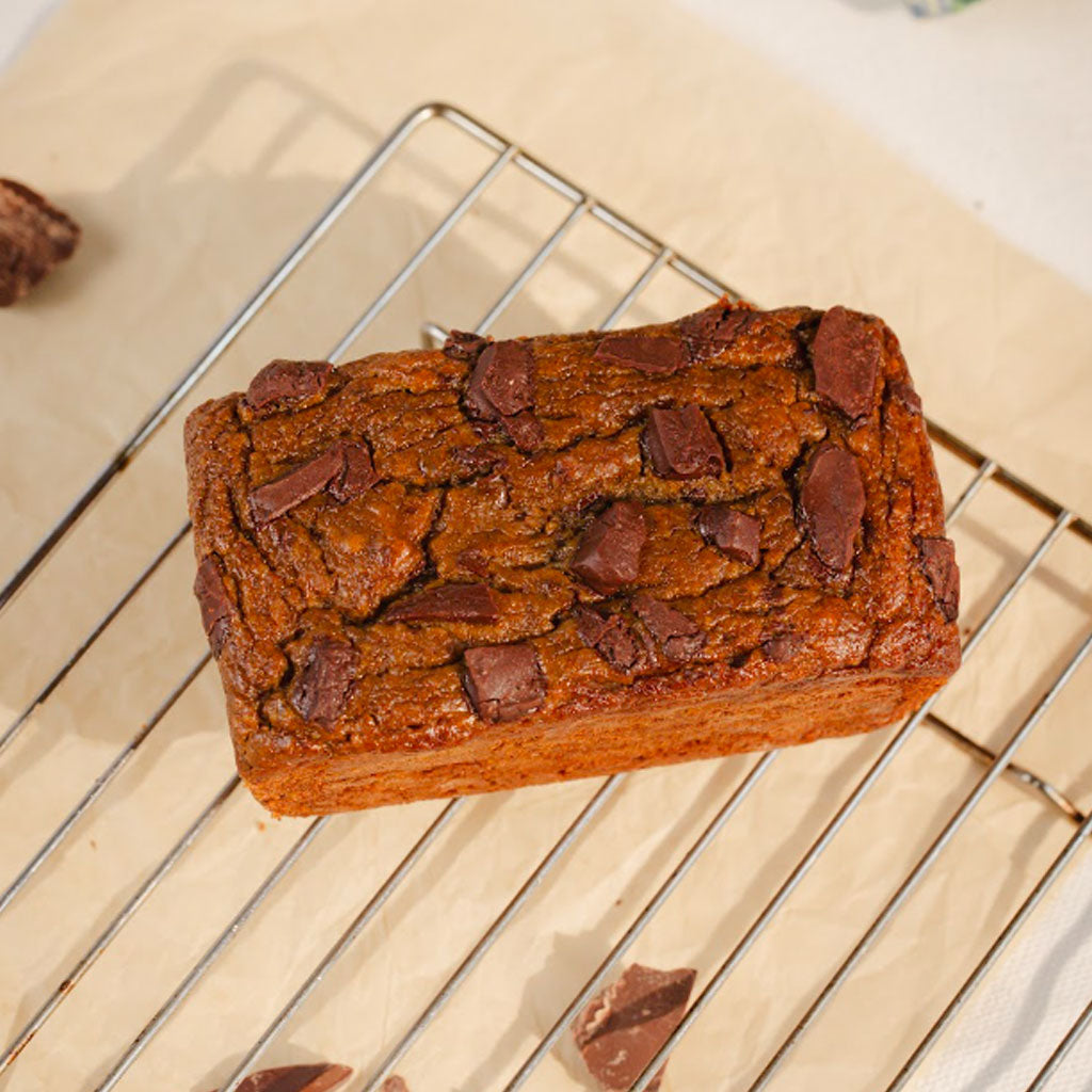 Pumpkin and dark chocolate loaf & muffin