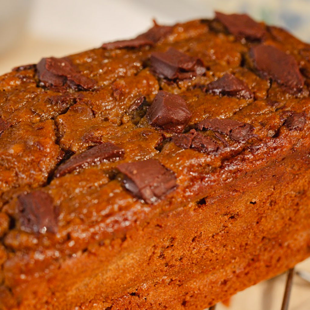 Pumpkin and dark chocolate loaf & muffin