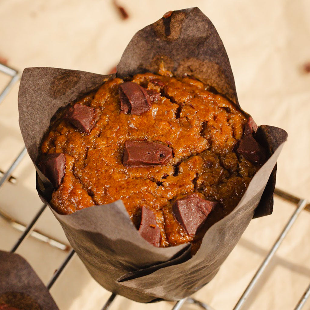 Pumpkin and dark chocolate loaf & muffin